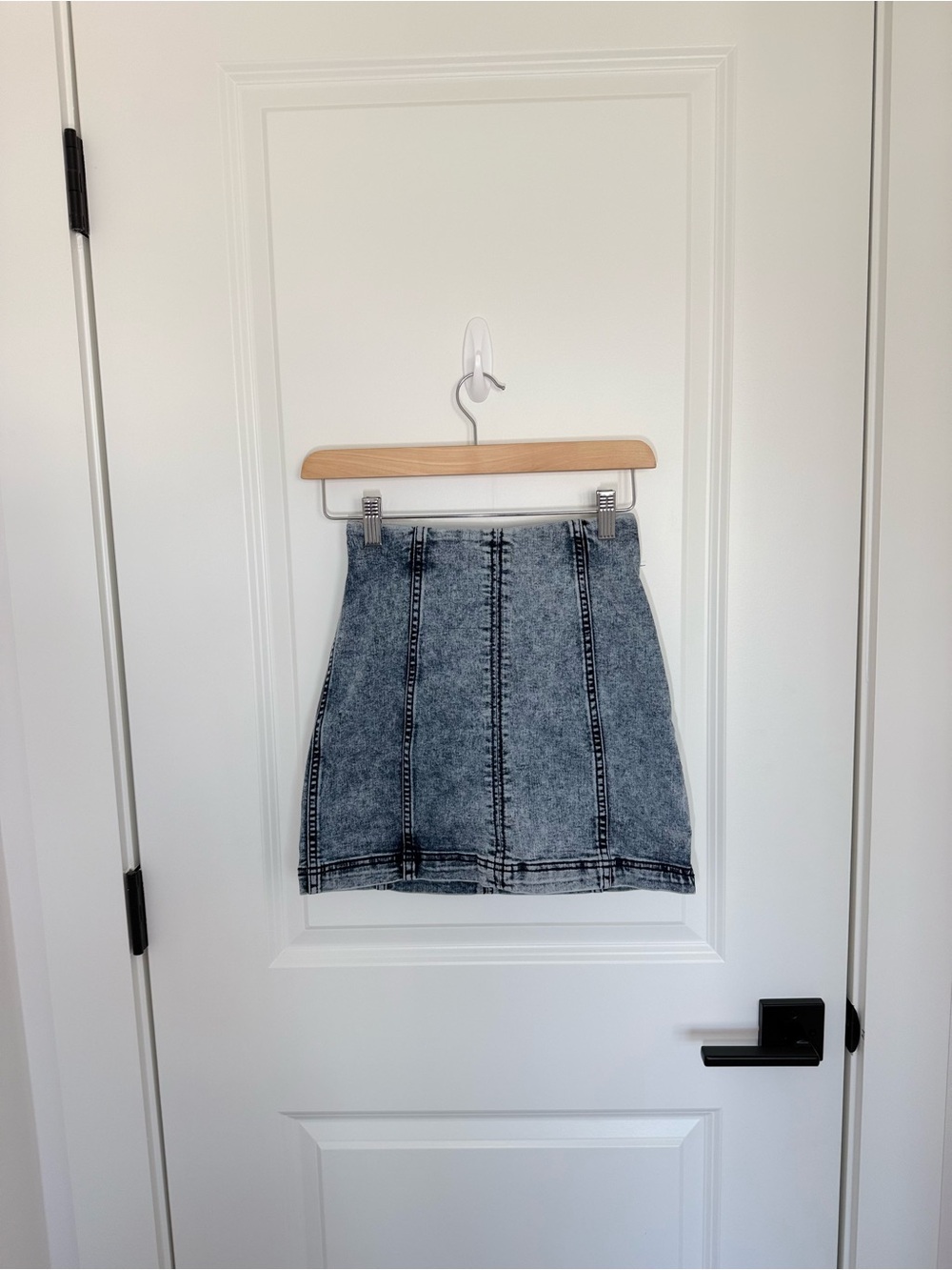 Free People Denim Mini Skirt